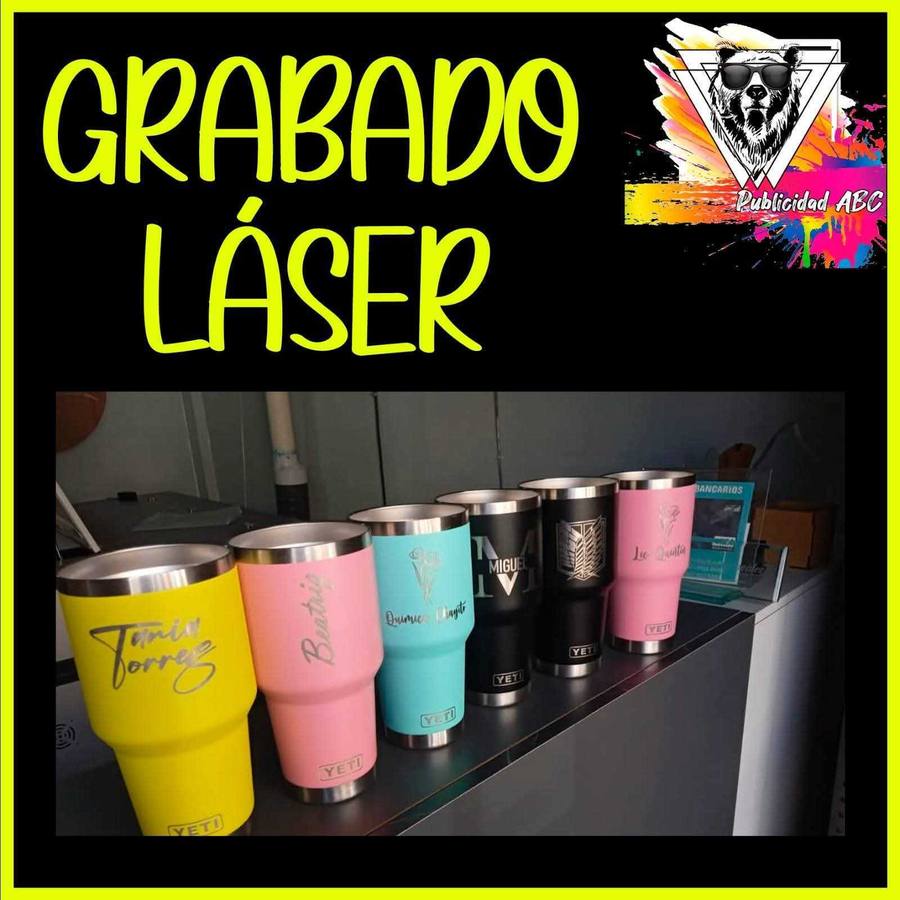 Grabado Láser Termos YETI