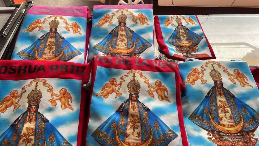 Playeras Sublimadas Virgen